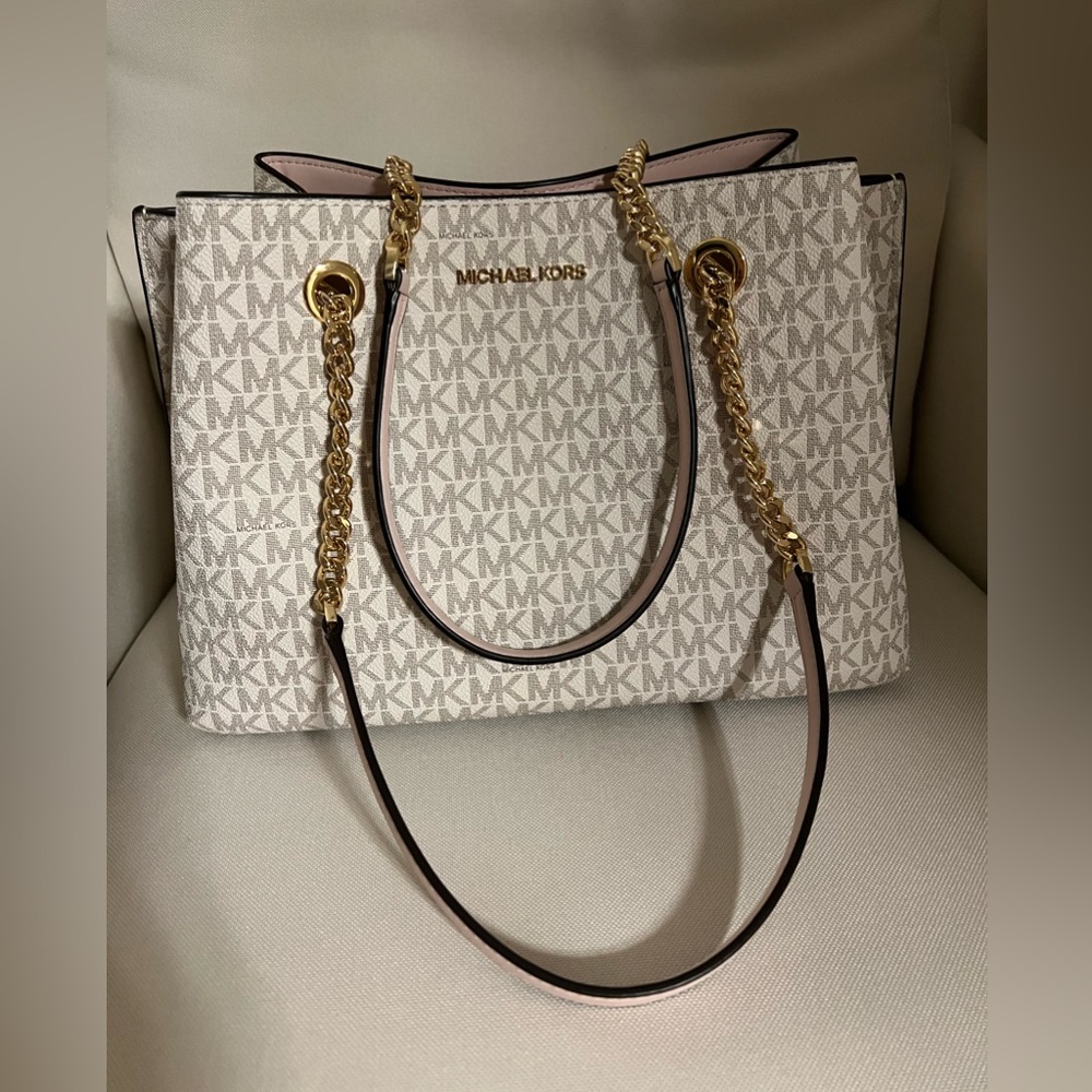 MK Teagen Large Long Drop Satchel